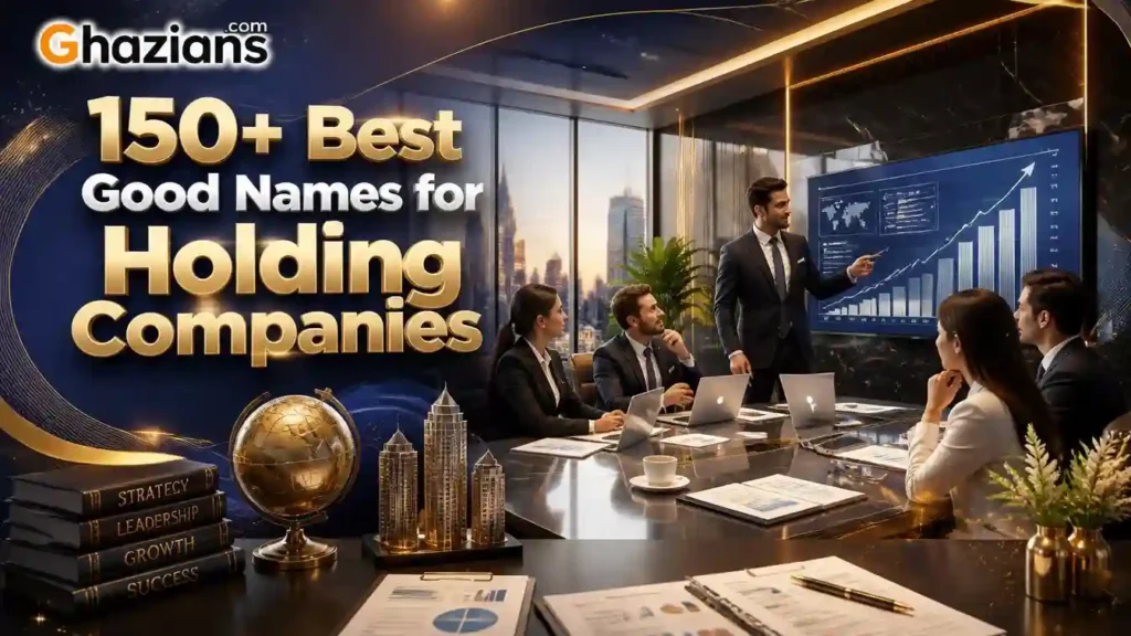 150+ Best Good Names for Holding Companies