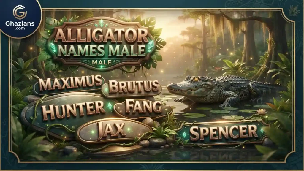 Alligator Names Male