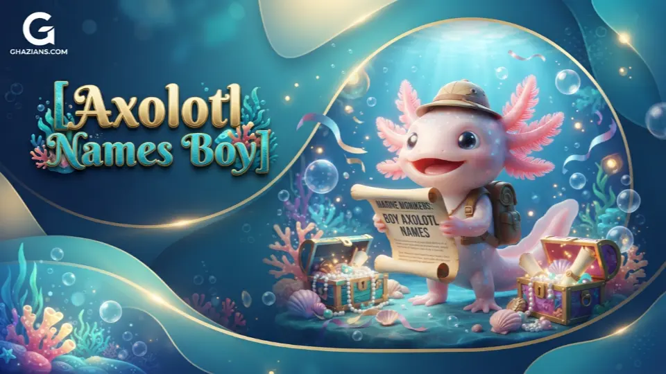 Axolotl Names Boy