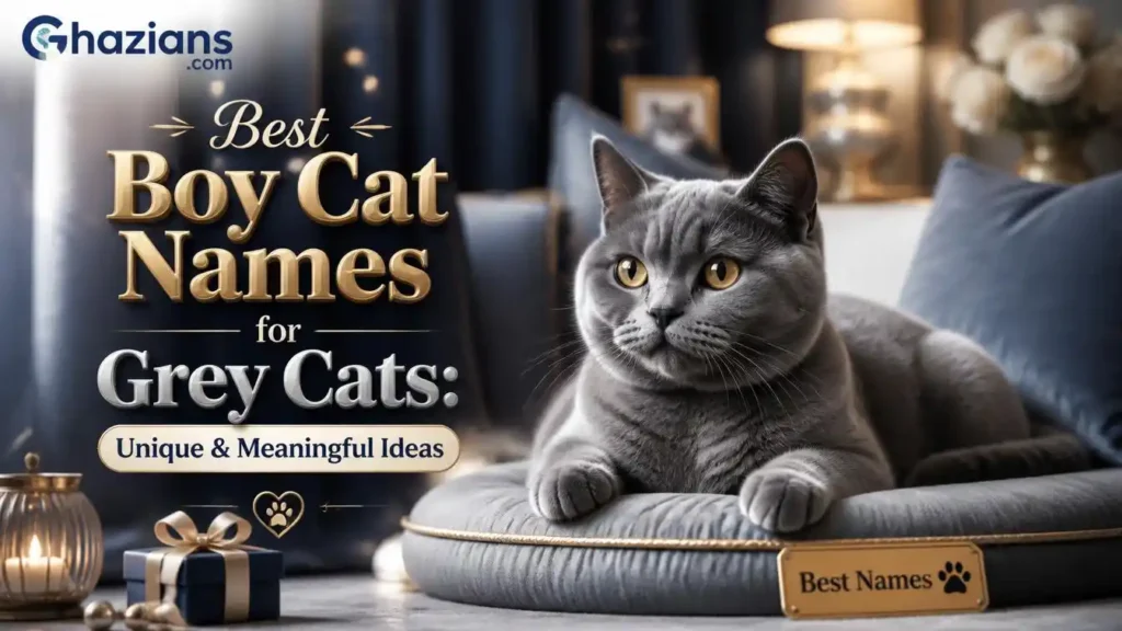 Best Boy Cat Names for Grey Cats: Unique & Meaningful Ideas