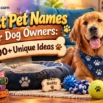 Best Pet Names for Dog Owners: 100+ Unique Ideas