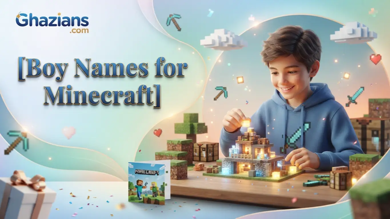 Boy Names for Minecraft