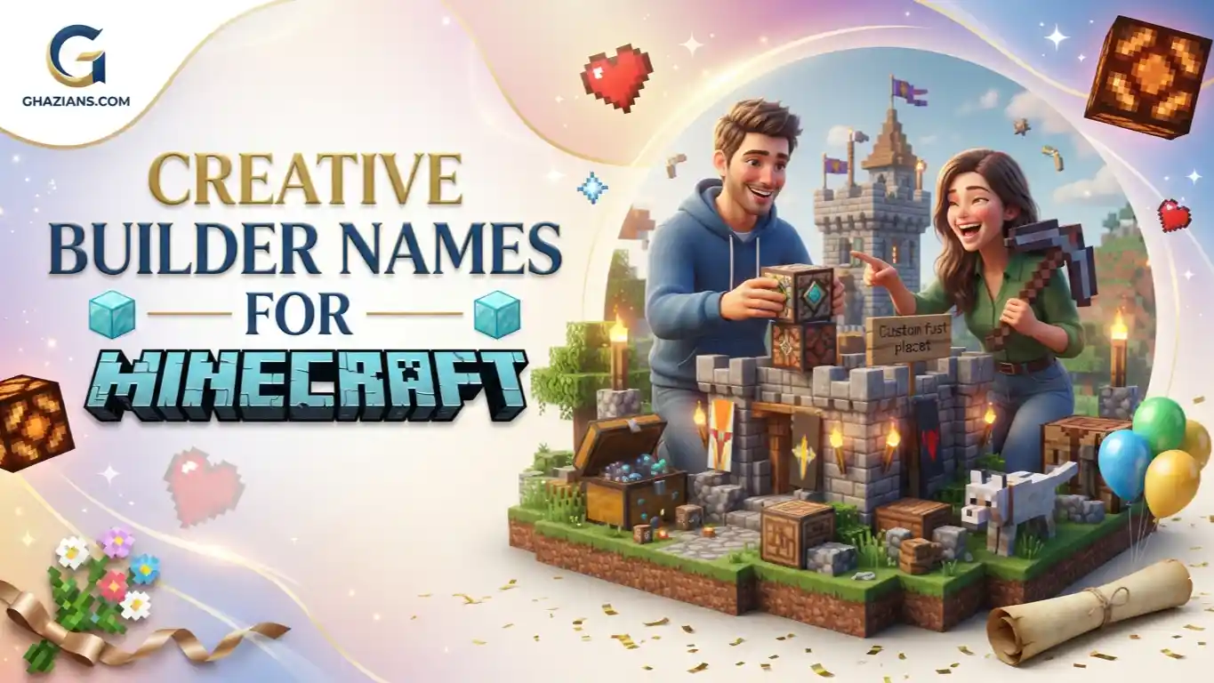 Creative Builder Names for Minecraft