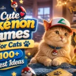 Cute Pokémon Names for Cats: 100+ Best Ideas