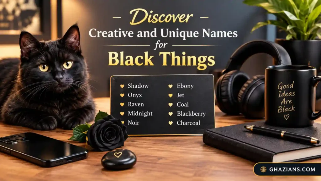 Discover Creative and Unique Names for Black Things