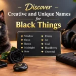 Discover Creative and Unique Names for Black Things