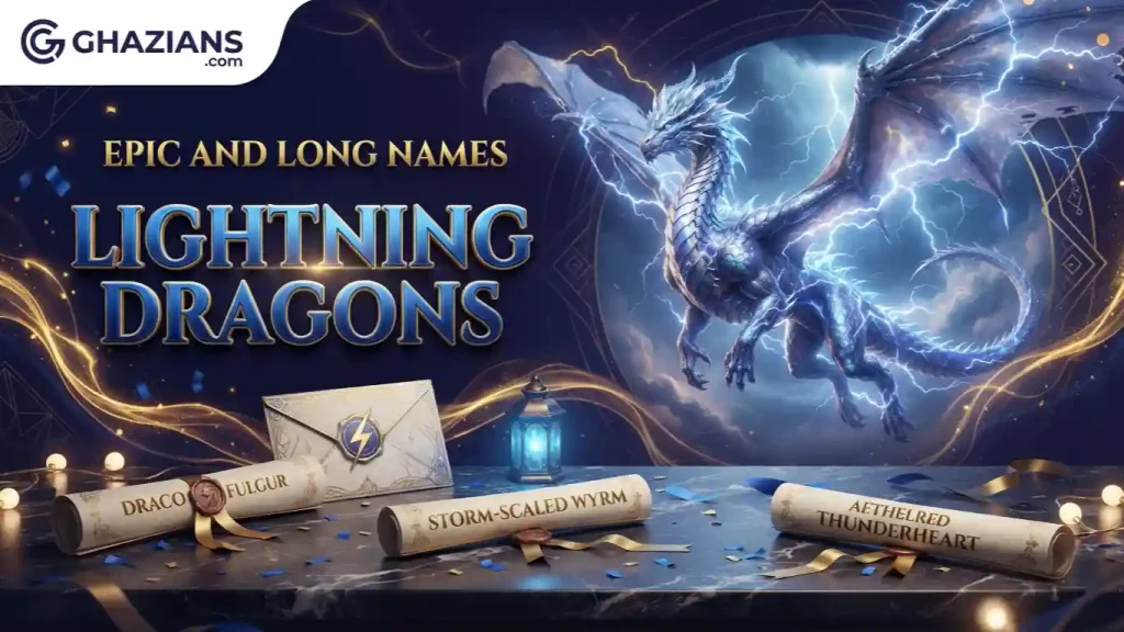 Epic and Long Names for Lightning Dragons