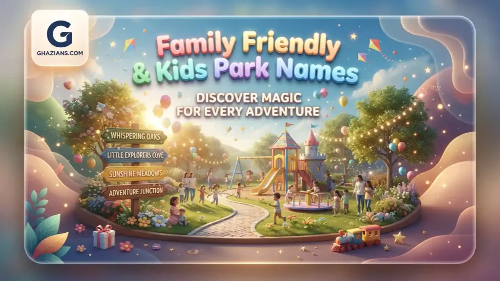 Family Friendly and Kids Park Names