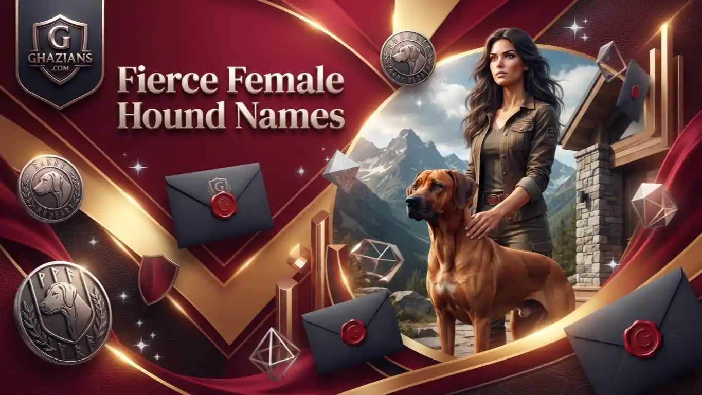 Fierce Female Names for Hound Dogs