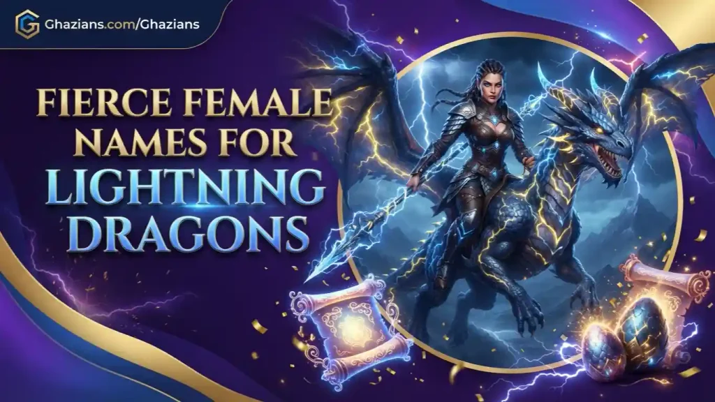 Fierce Female Names for Lightning Dragons