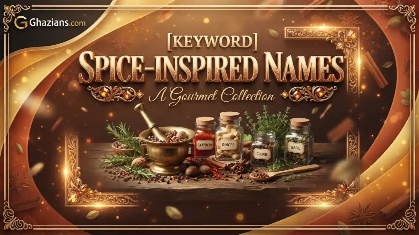 Food and Spice-Inspired Names