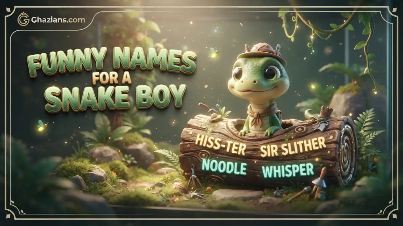 Funny Names for a Snake Boy