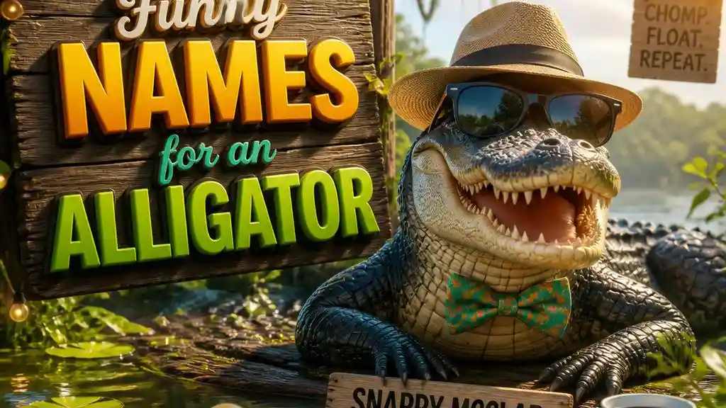 Funny Names for an Alligator