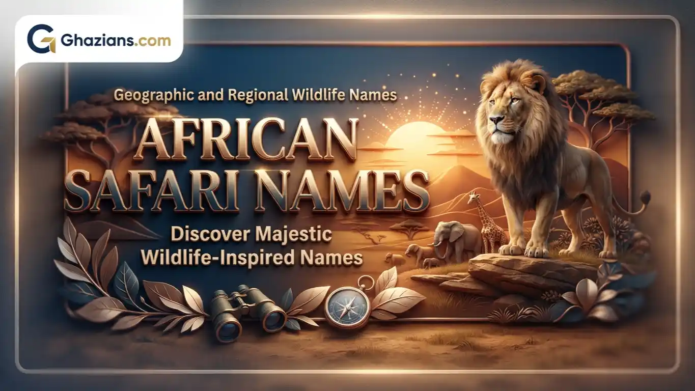 Geographic and Regional Wildlife Names