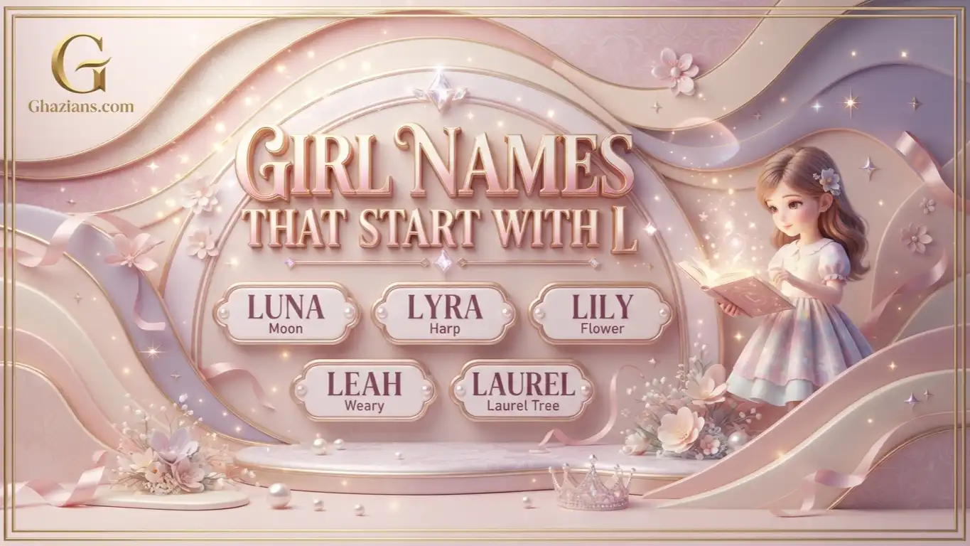 Girl Names That Start with L with Meaning