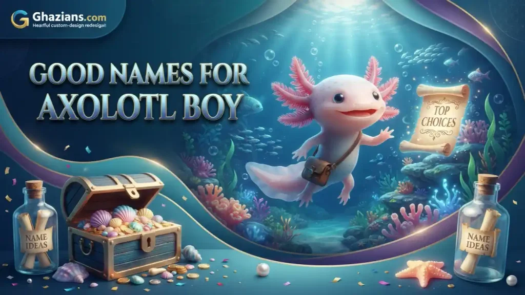 Good Names for an Axolotl Boy