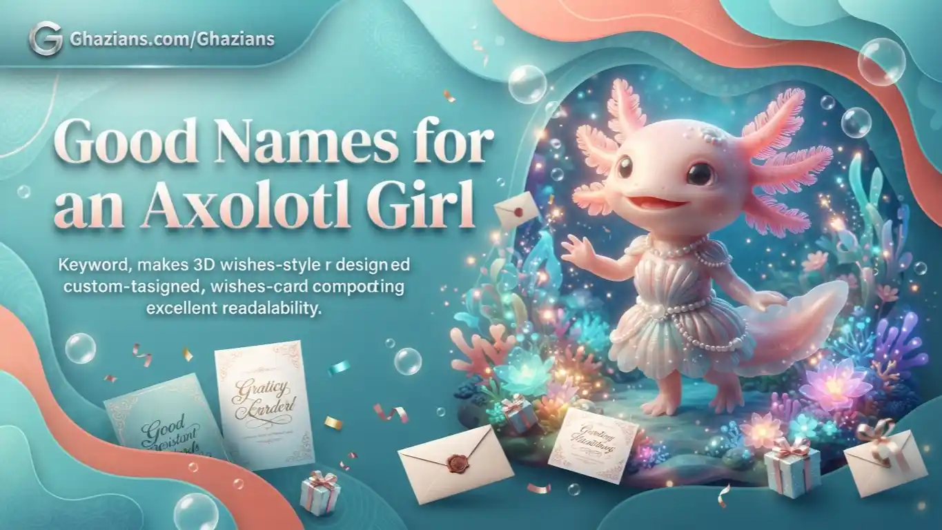 Good Names for an Axolotl Girl