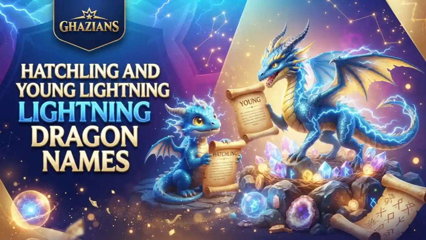 Hatchling and Young Lightning Dragon Names