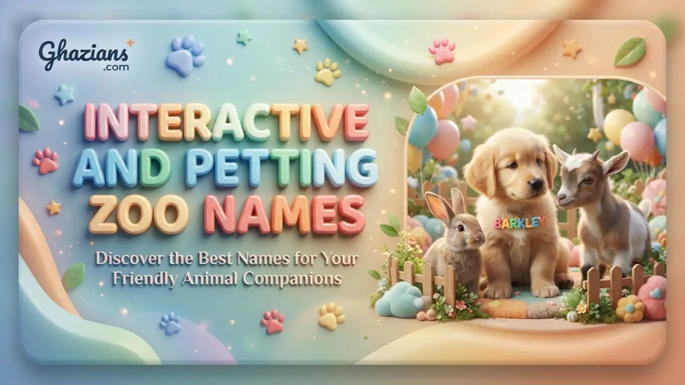 Interactive and Petting Zoo Names