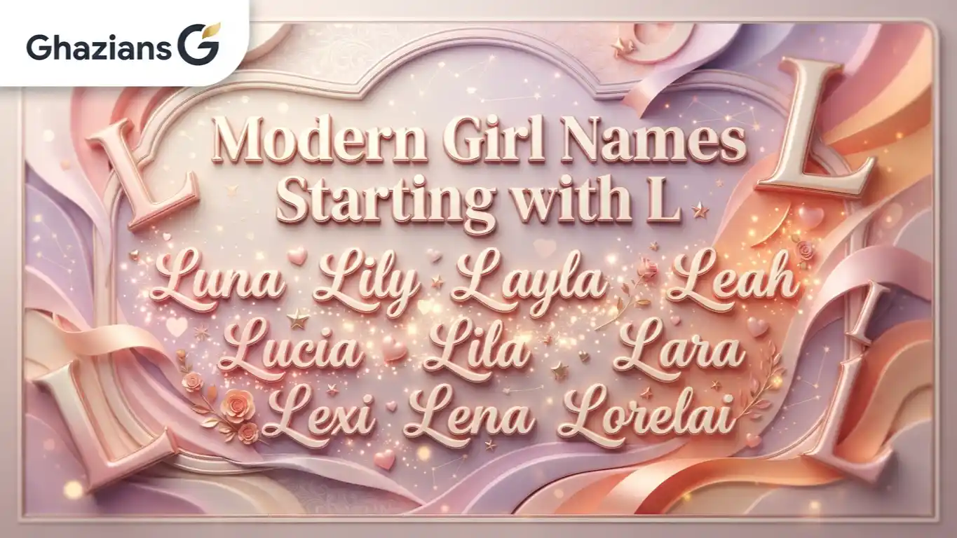 Modern Girl Names Starting with L