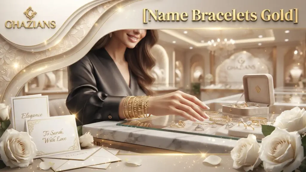 Name Bracelets Gold