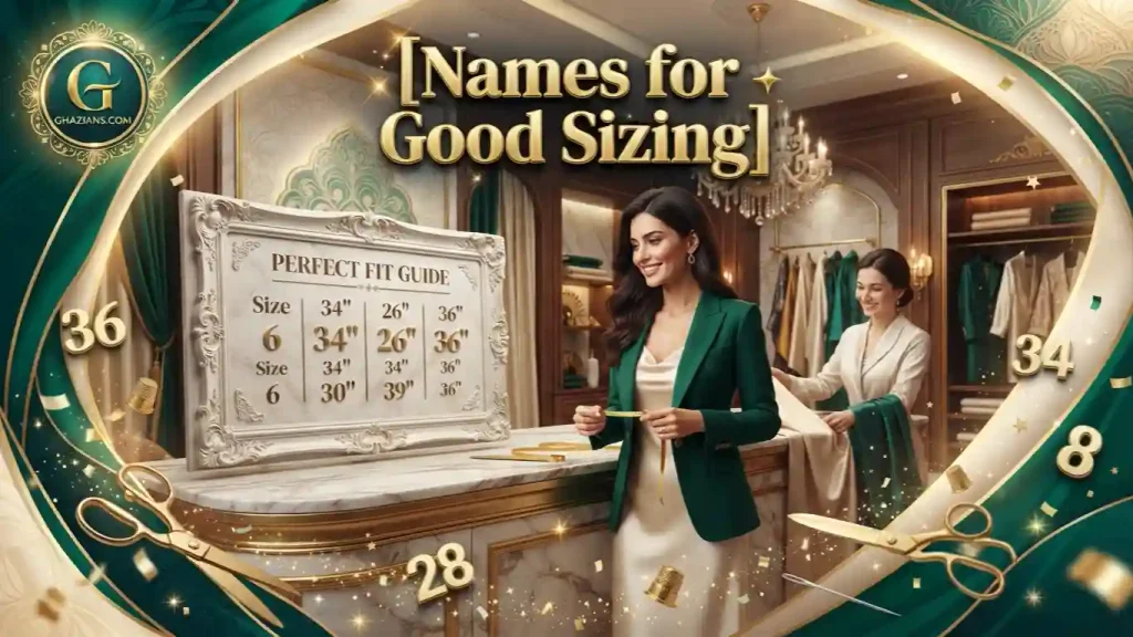 Names for Good Sizing