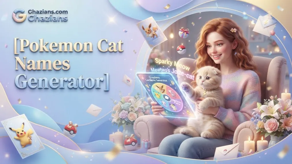 Pokemon Cat Names Generator
