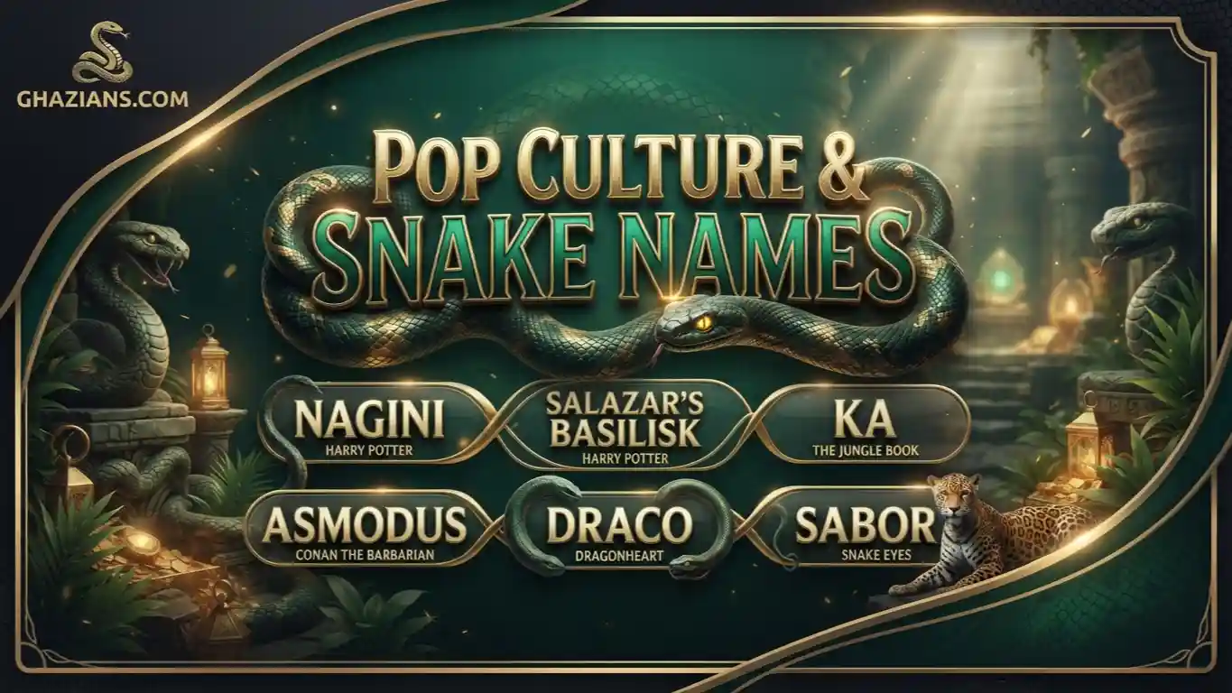 Pop Culture and Movie Snake Names
