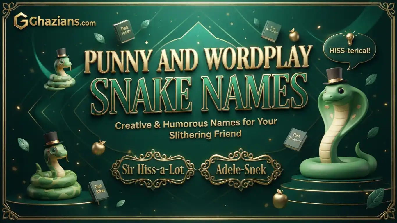 Food-Inspired Hilarious Snake Monikers