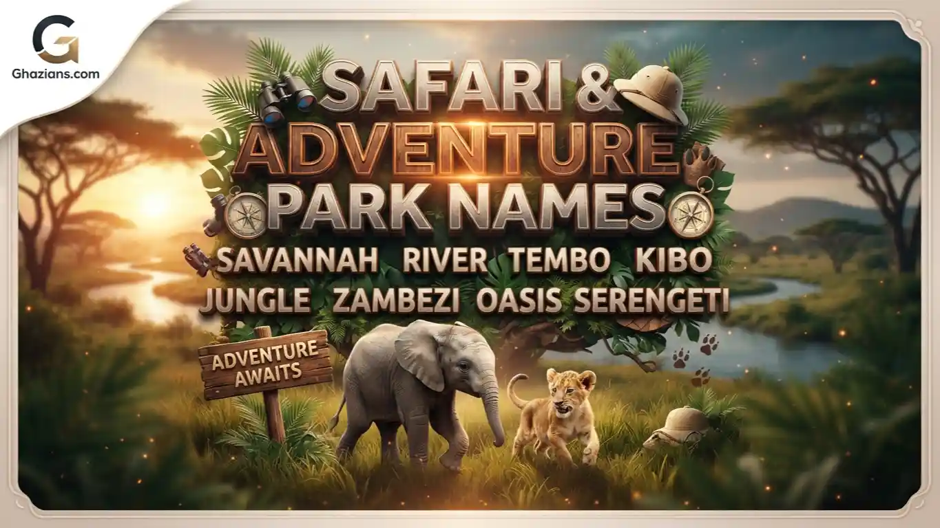 Safari and Adventure Park Names