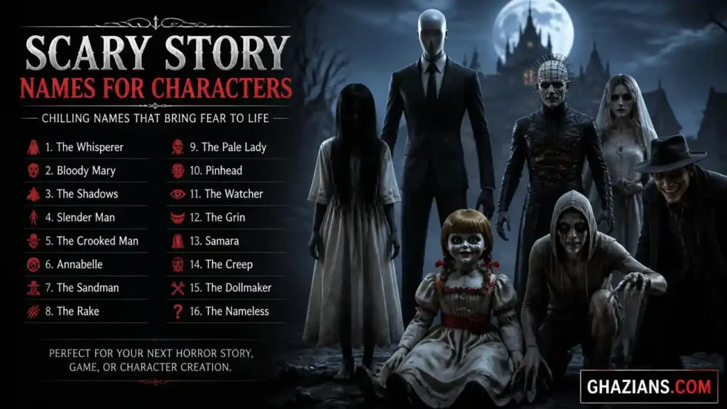 Scary Story Names for Characters