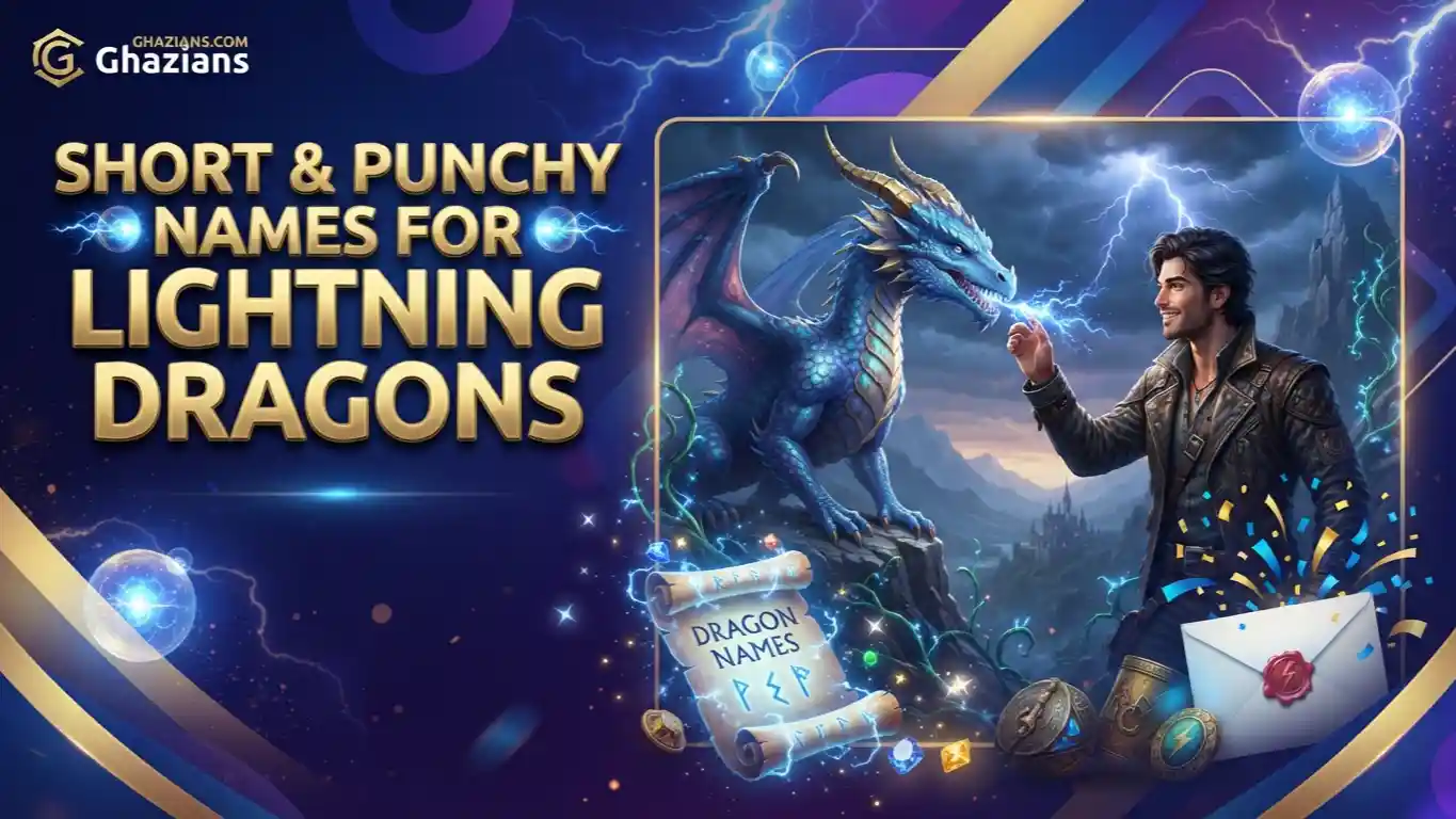 Short and Punchy Names for Lightning Dragons