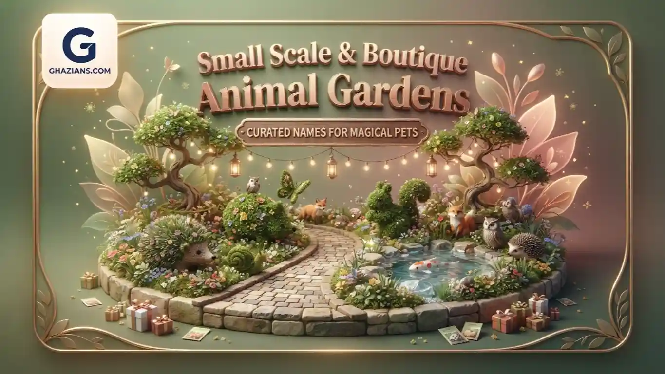 Small Scale and Boutique Animal Gardens