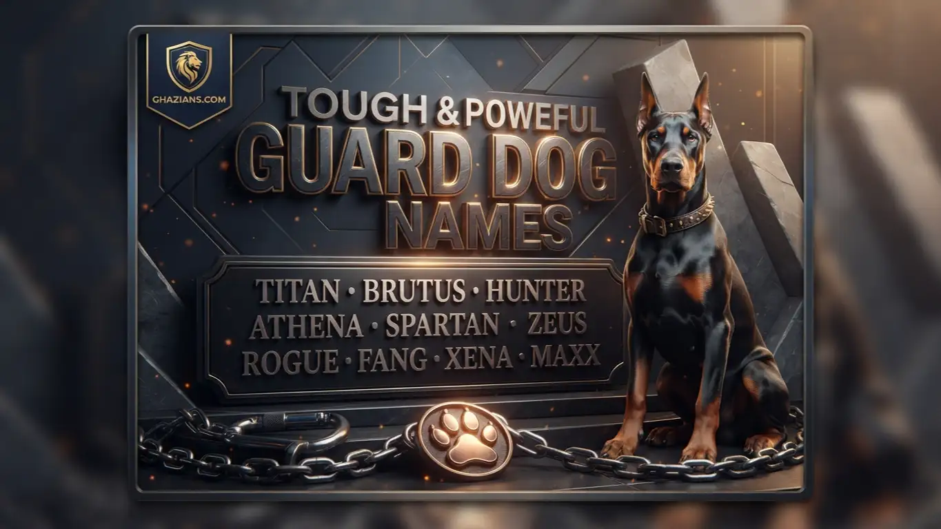 Tough and Powerful Guard Dog Names
