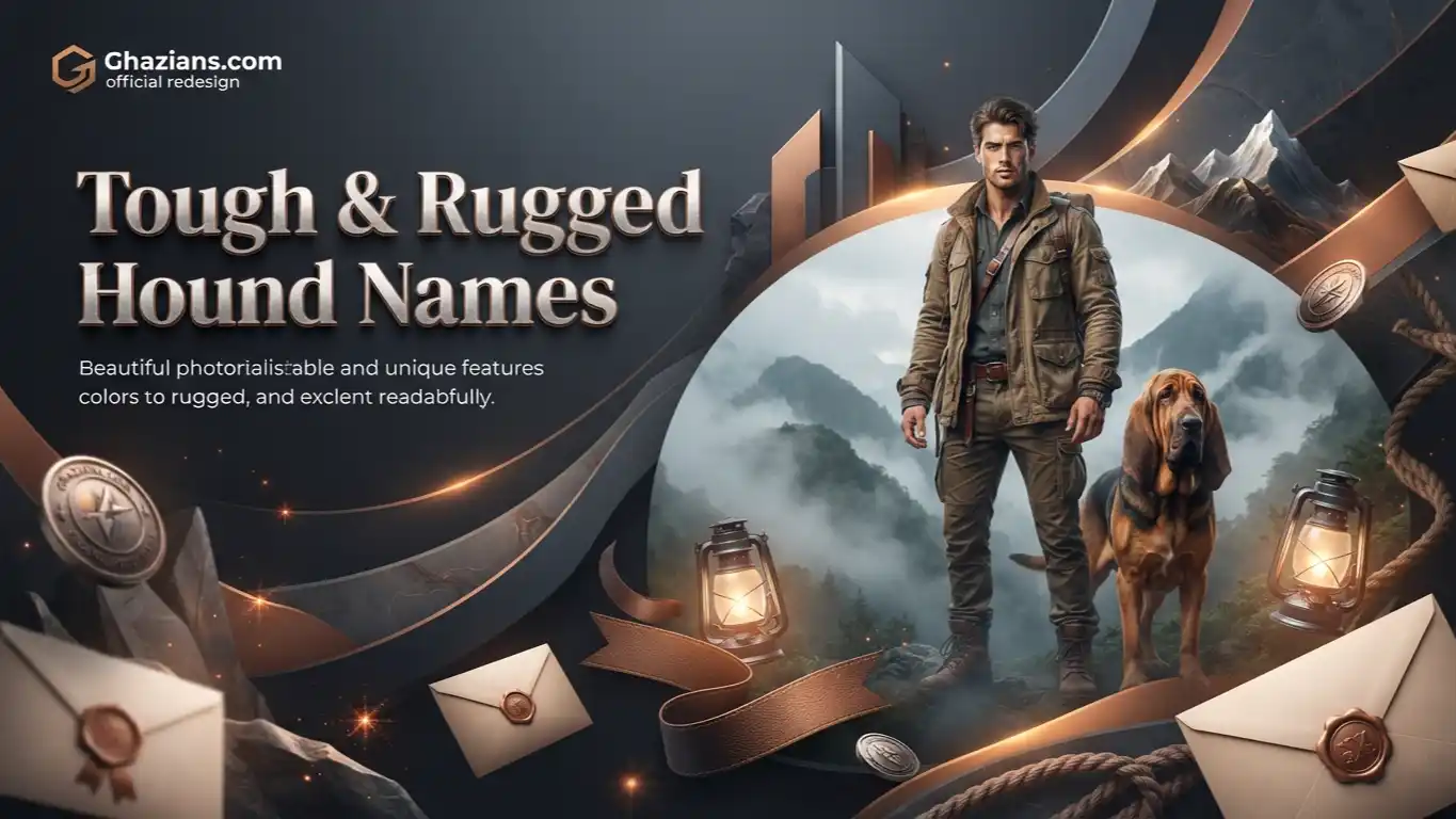 Tough and Rugged Hound Dog Names