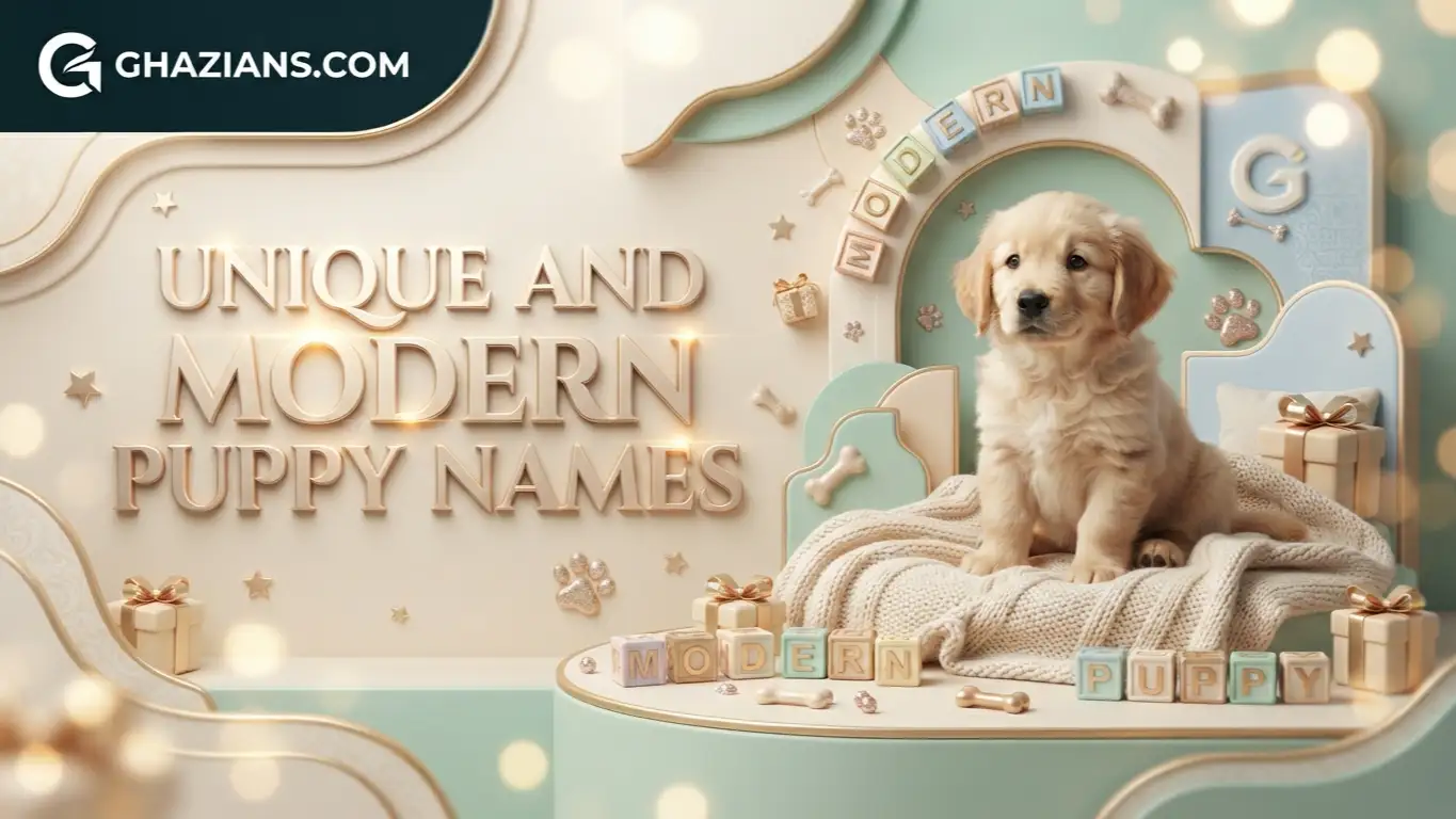 Unique and Modern Puppy Names