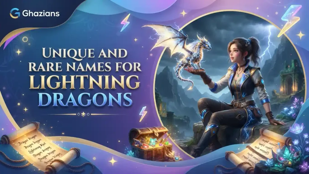 Unique and Rare Names for Lightning Dragons