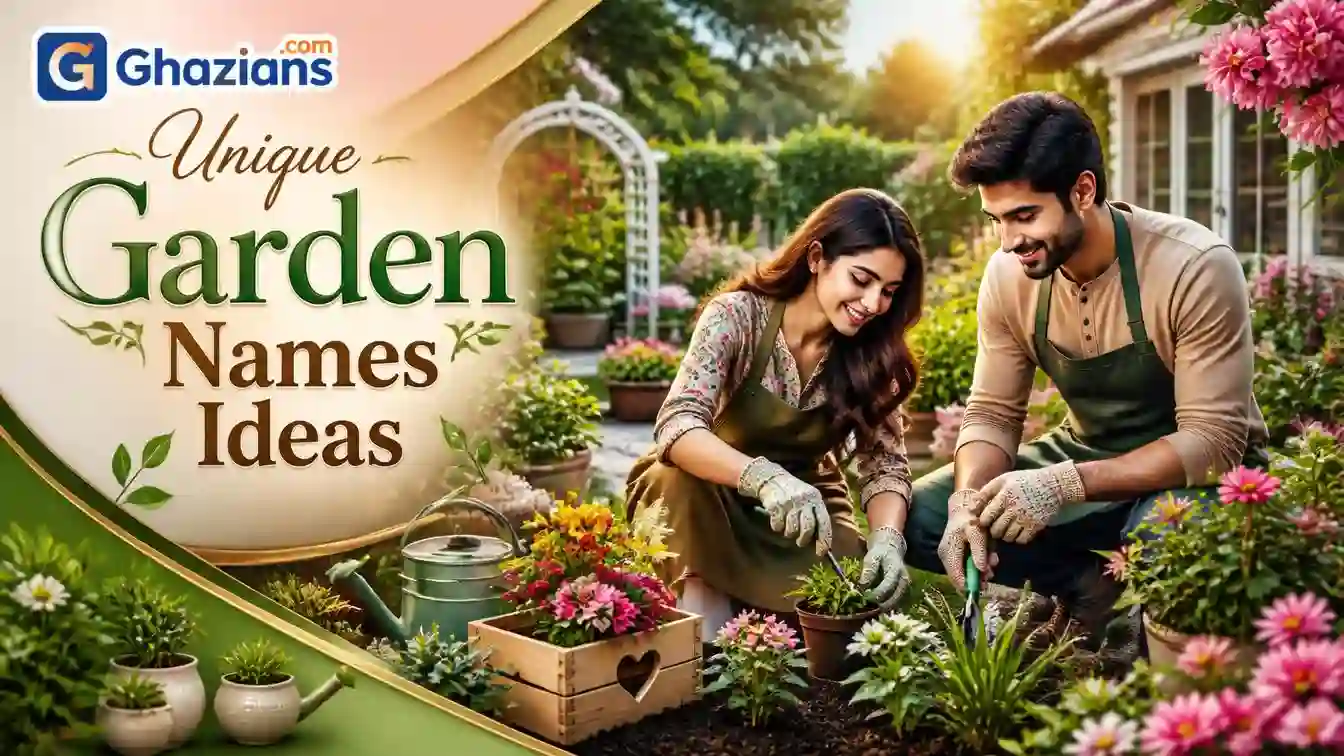 Unique Garden Names Ideas