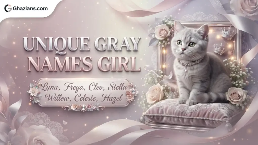 Unique Gray Cat Names Girl