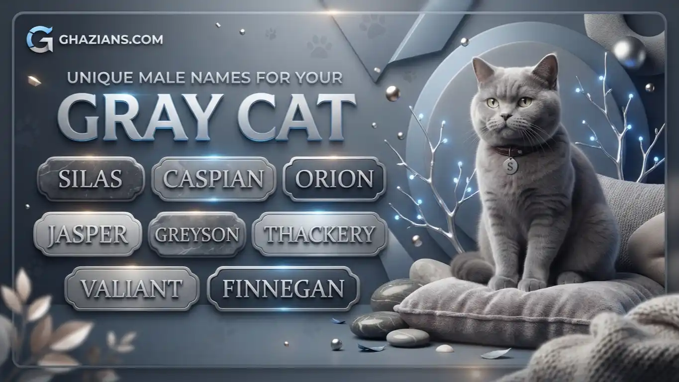 Unique Gray Cat Names Male