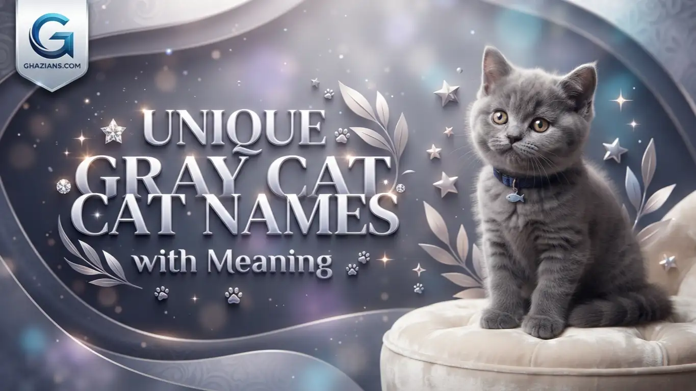 Unique Gray Cat Names with Meaning