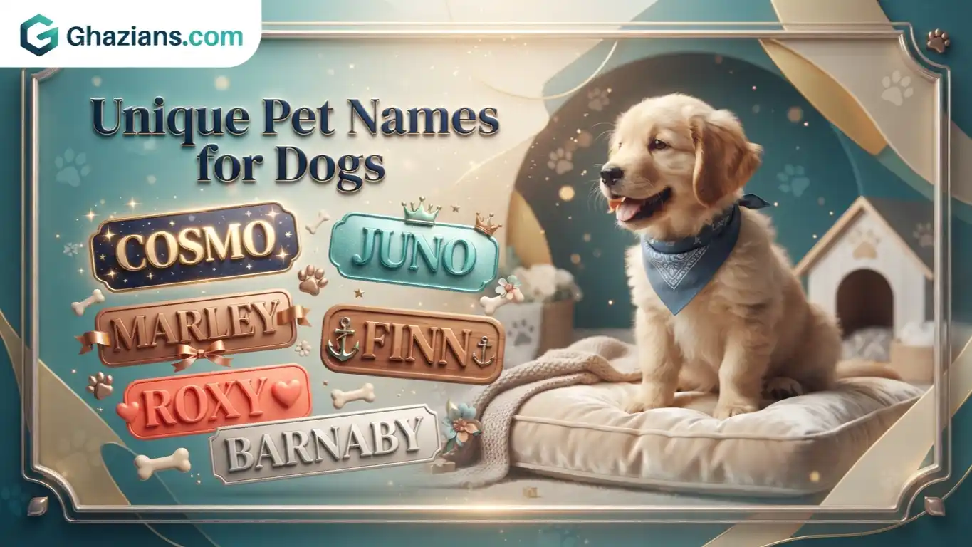 Unique Pet Names for Dogs