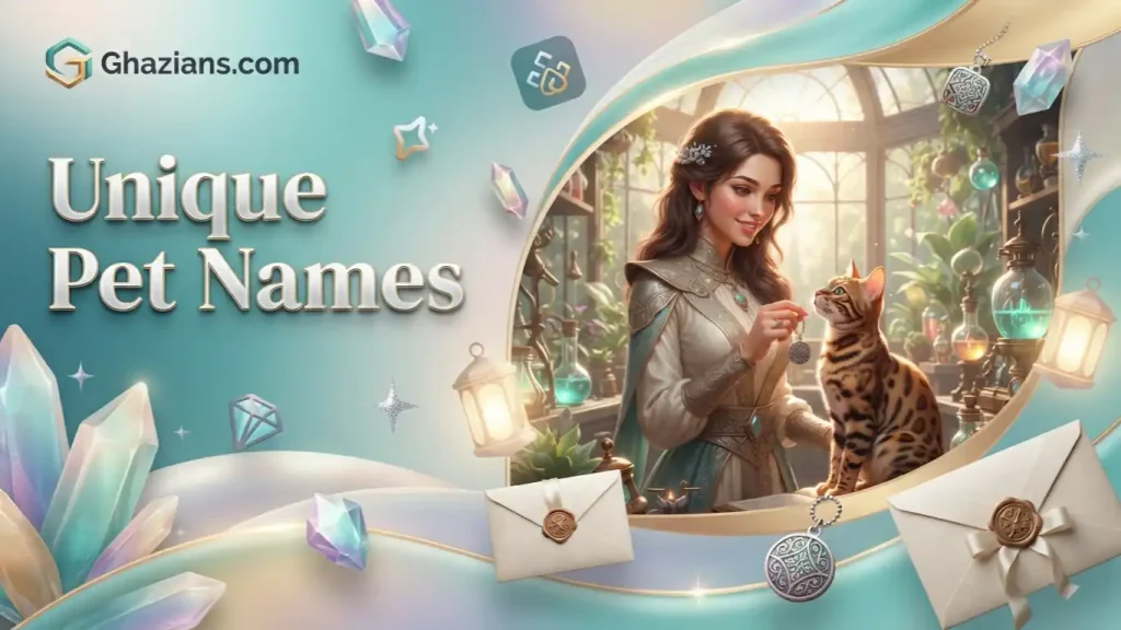 Unique Pet Names for Pets