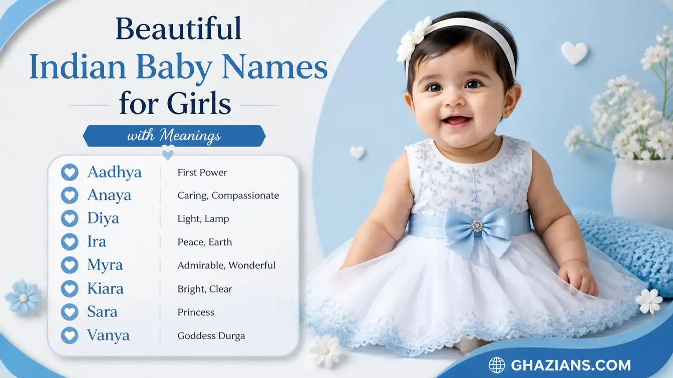 Beautiful Indian Baby Names for Girls with Meanings