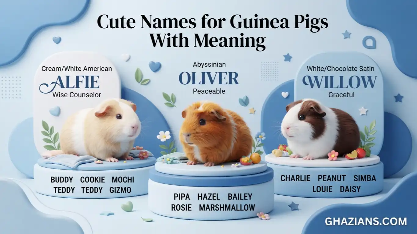 Cute Names for Guinea Pigs With Meaning