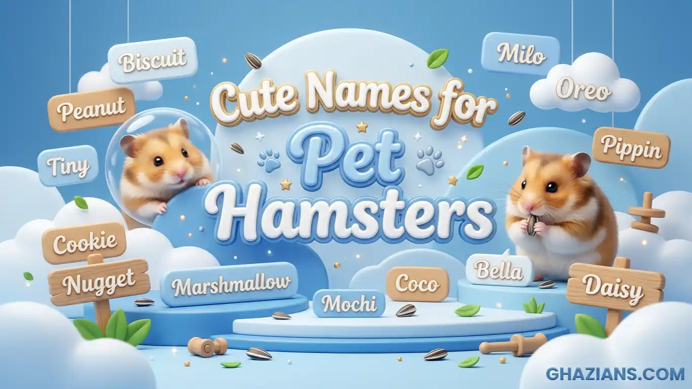 Cute Names for Pet Hamsters