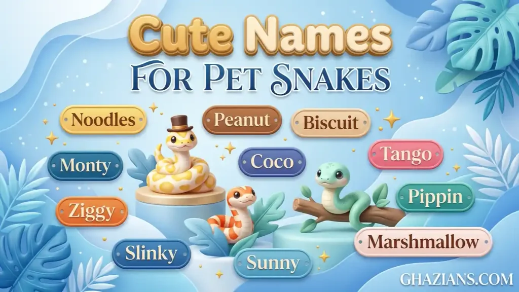 Cute Names for Pet Snakes