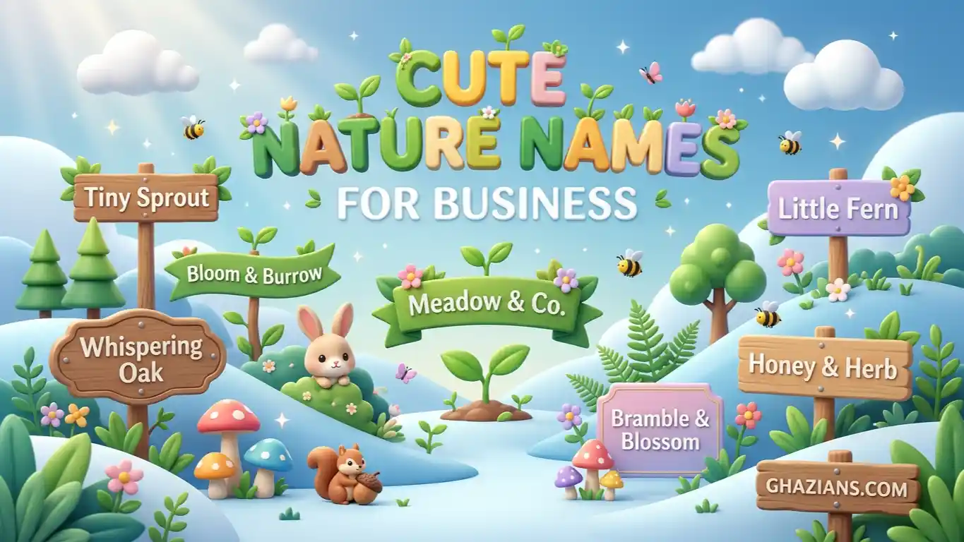 Cute Nature Names for Business