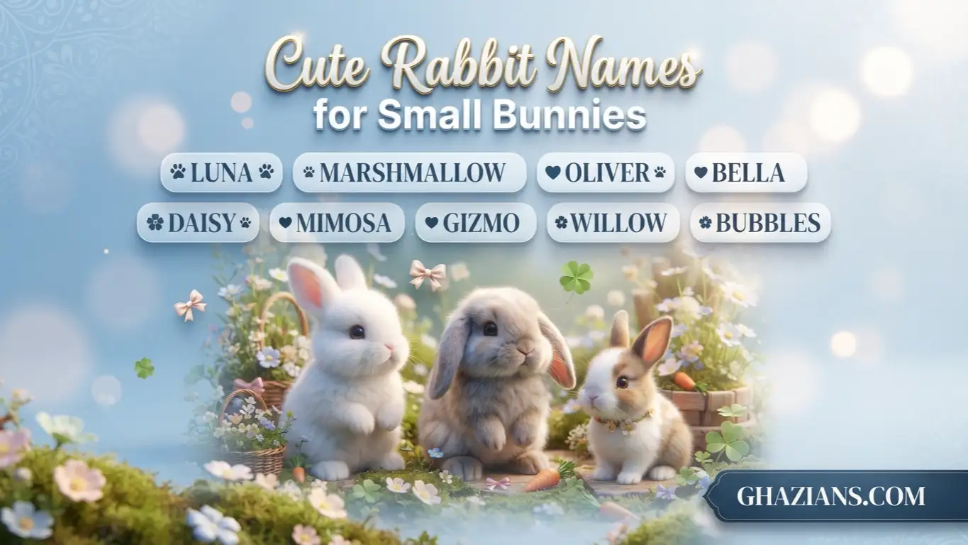 Cute Rabbit Names for Small Bunnies