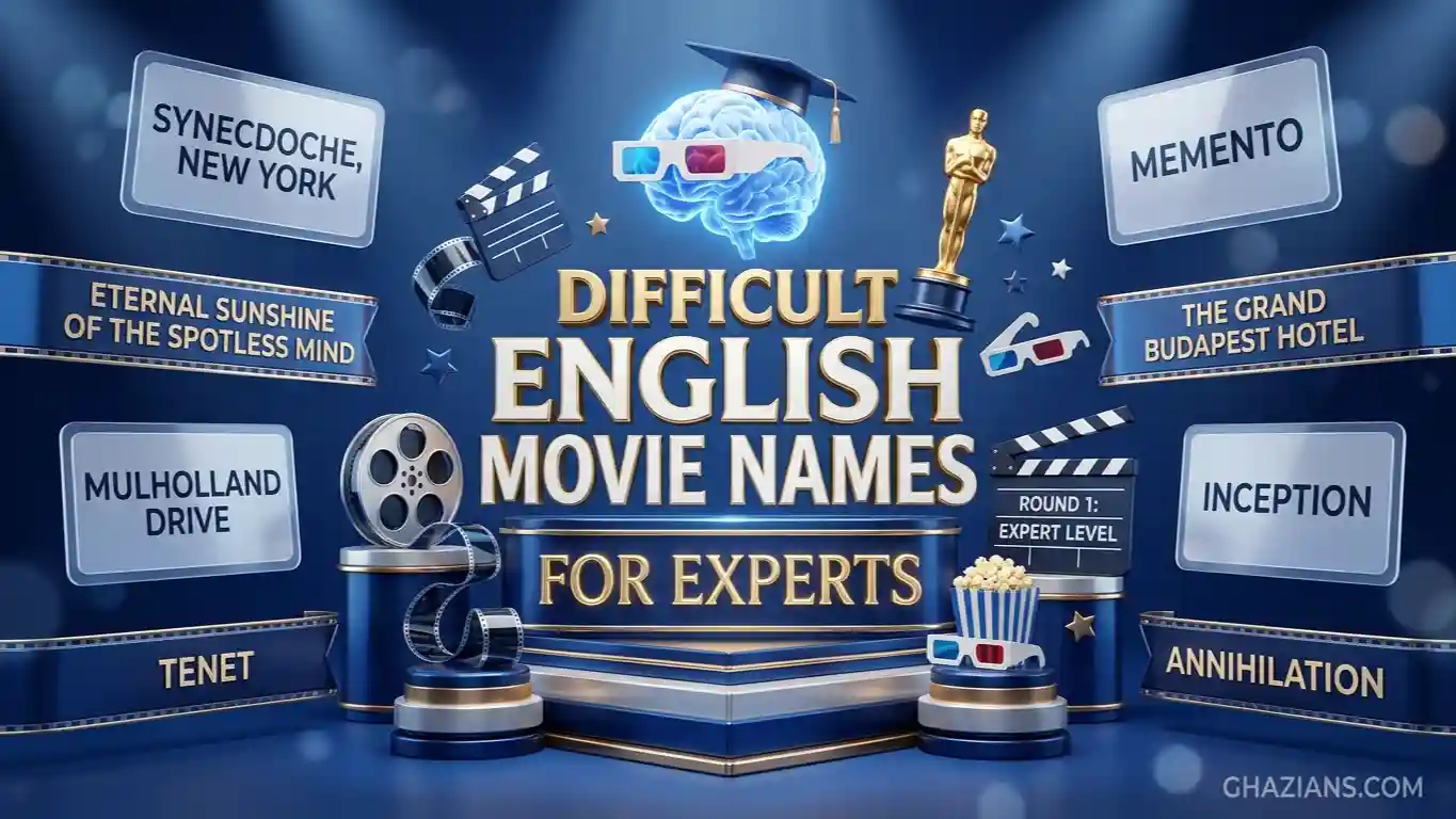 Difficult English Movie Names for Experts